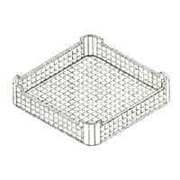 Fagor Dishwasher Rack, 16" x 16" Open All Purpose Dishwasher Rack for Efficient Commercial Dishwashing