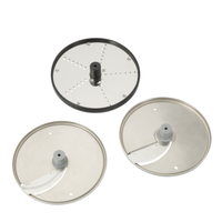 Eurodib Dito Sama Disc Set with Three High-Quality Slicing and Grating Discs for Food Processor