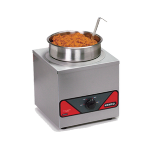 Nemco 6110A 4 Quart Single Well Countertop Food Pan Warmer