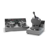 Nemco 7030A-2 Dual Grid 7" Waffle Cone Maker Baker