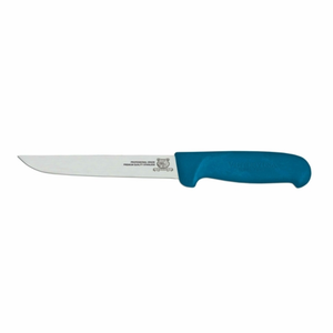 Omcan 23866 Couteau à désosser professionnel de 6 pouces flexible en acier inoxydable avec manche ergonomique