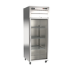 Omcan 50118 29-Inch Single Glass Door Refrigerator With Clear Visibility And Efficient Storage