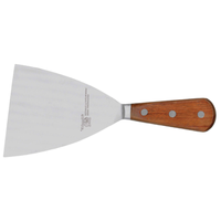 Omcan 18316 Stainless Steel Bowl and Pan Scraper Wood Handle