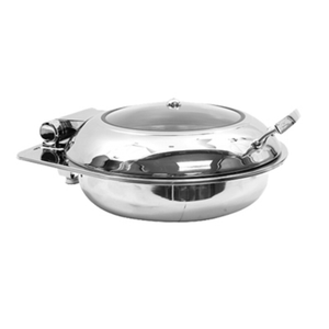 Equipex EQ5BLFPSH 4-6 Quart Round Induction Ready Chafing Dish Box