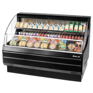 Turbo Air TOM-60LW(B)-N 63"W Open Refrigerated Display Merchandiser