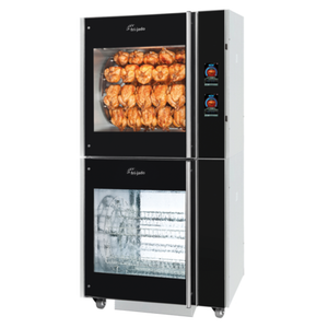 Fri-jado 9319180 TDR 7+7 S AC Stacked Rotisserie Oven, 41"W, Electric