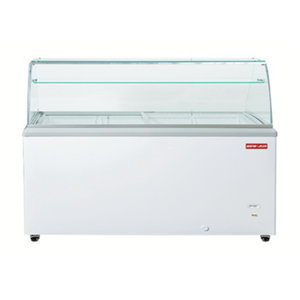 New Air NIF-71-DC 71-Inch Dipping Ice Cream Display Cabinet