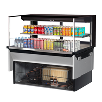 Turbo Air TOM-48L-UFD-W(B)-2SI-N Vitrine réfrigérée encastrable de 121,6 cm (47-7/8 po) de largeur