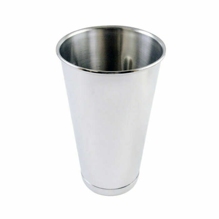 Omcan 80831 30 oz. Stainless Steel Malt Cup for Milkshakes