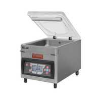 Turbovac 59008 Scelleuse sous vide de table avec doubles barres de scellage de 16,5 po