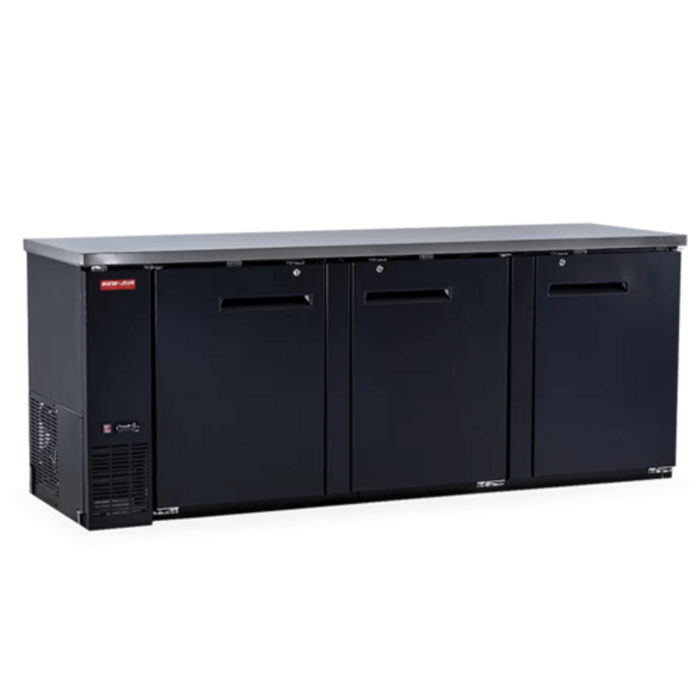 New Air NBB-90-SB 90.5-Inch Back Bar Refrigerator