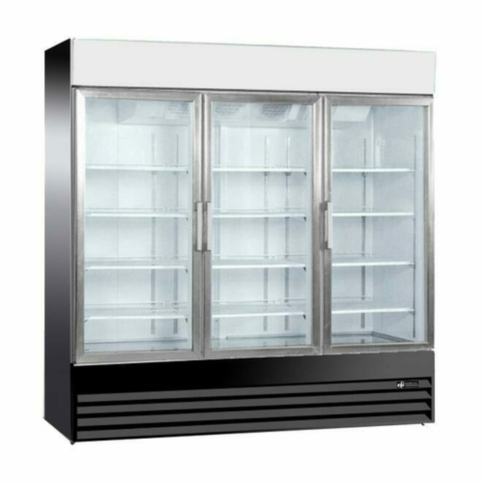 EFI Sales C3-78GDVCX 78.3-Inch Glass Refrigerator Merchandiser