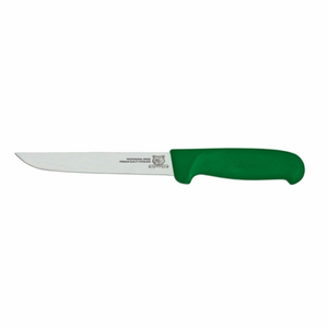 Couteau à désosser Omcan 23867 de 6 po en acier inoxydable avec manche ergonomique noir
