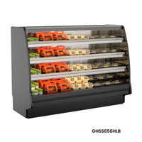 Structural Concepts GHSS456HLB 51" Fusion® Heated Self-Service Display Case