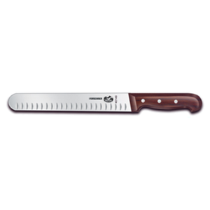 Slicer Knife 7.6059.10 10" Blade Granton Edge Wood Handle