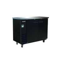 Celcold CBB48B 49" Refrigerated Back Bar Cabinet with Solid Doors