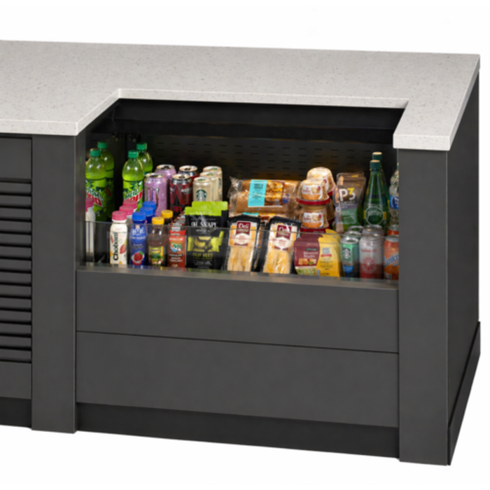 Federal UCRSL4833S-QS 47.7"W Slim-Line Open Refrigerated Merchandiser