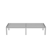 Mixrite Atosa SDA202412 24 x 20 Aluminum Dunnage Rack