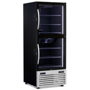 Minusforty 22-UDGH-L2-BK-BI-FS 30" Hybrid Refrigerator-Freezer Merchandiser