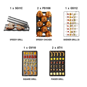 MSK11S Supermarket/Deli Starter Pack for Combi Ovens (7-Piece Set)