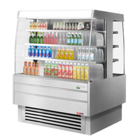 Turbo Air TIOM-48SS-N 50-3/8"W Self-Serve Island Refrigerated Merchandiser