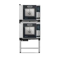 UNOX STACKED XAVC-0511-EPRM WITH STAND Electric Combi Oven 10-Pan Capacity