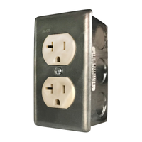Cadco C-JB Junction Box Accessory for MobileServ Carts with Heat