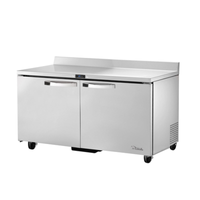 True TWT-60-HC~SPEC3 60.38 Inch Two-Section Work Top Refrigerator