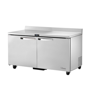 True TWT-60-HC~SPEC3 60.38 Inch Two-Section Work Top Refrigerator