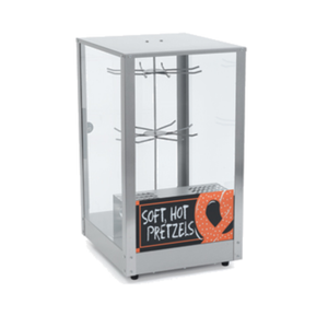 Nemco 6403 27-1/4"W Revolving Countertop Hot Food Pretzel Merchandiser