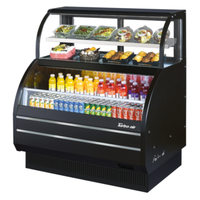 Turbo Air TOM-W-50SB-N 50-7/8"W Open Display Merchandiser Combination Case