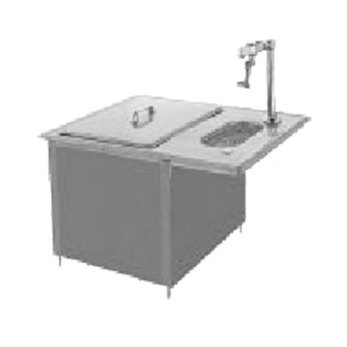 Randell 9505 23-3/4"W Drop-In Ice & Water Unit 44 lb.