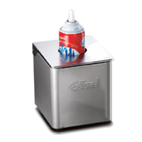 Edlund CSR-016B 1/6 Size Pan Bar Condiment Holder Box