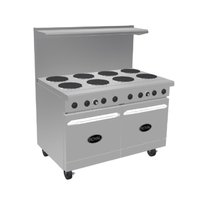 Royal RRE-2GT36 48" Electric Restaurant Range with Griddle