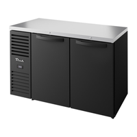 Meuble réfrigérateur arrière de bar extérieur à deux portes de 132 cm True Refrigeration