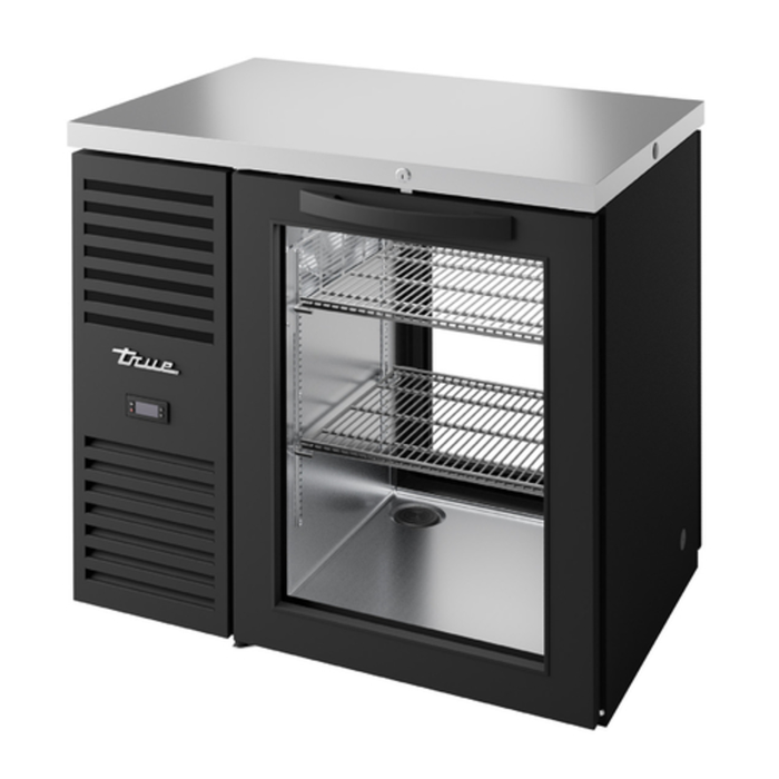 True TBR36-PTSZ1-L-B-G-G-1 36-Inch Pass-Thru Refrigerated Back Bar Cooler