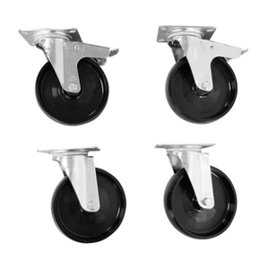 Omcan 40645 Casters for Pizza Oven Stand, Set of Four