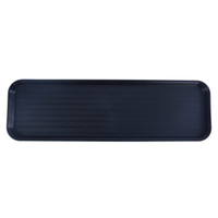 Omcan 81101 20-inch Wide Stainless Steel Market Bakery Display Tray, rectangular bakery display tray for markets, delis and catering