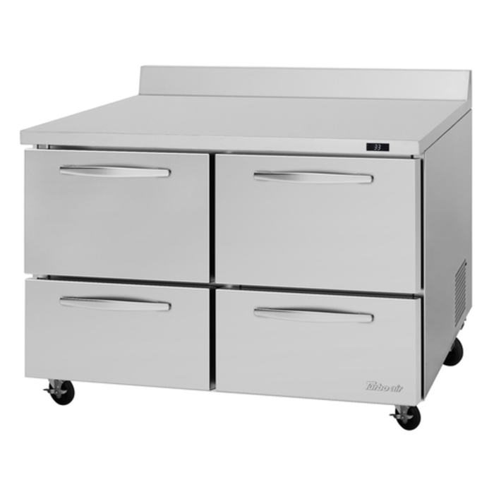 Turbo air PWR-48-D4-N 48-1/4"W PRO Series Worktop Refrigerator
