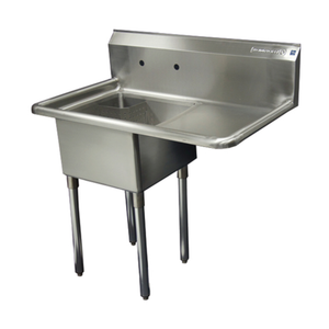 THORINOX TSS-1821-R18 38.5"W x 26.5"D One Compartment Sink