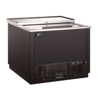 Omcan 50113 36-Inch Black Glass Froster and Plate Chiller