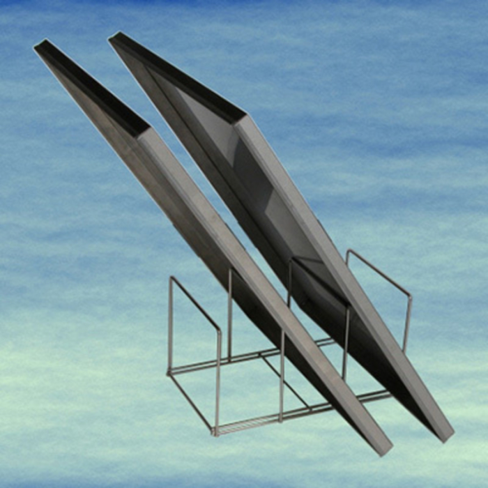 Moule à cuisson et plateau en acier inoxydable durable Lamber AC00059 contenant des moules à cuisson pour lave-vaisselle à 700 P700 en cuisine commerciale