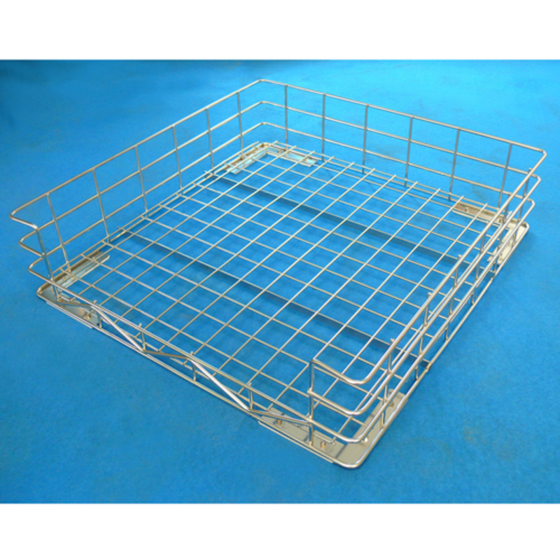 Alt Tag: Lamber CC00090 Stainless Steel Open Rack for P700 Dishwasher - AISI 304 18/10 commercial dishwasher open rack basket