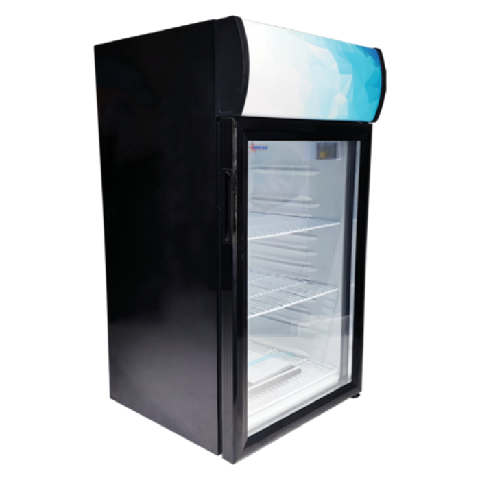 Omcan 44530 2.8 cu. ft. Countertop Refrigerator Merchandiser