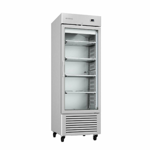 Infrico IRR-AN23CR 27" Reach-In Refrigerator Glass Door 23 Cu. Ft.
