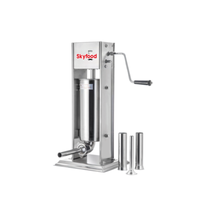 Skyfood 3VF 7 lb. Manual Vertical Two-Speed Sausage Stuffer