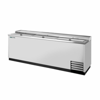 True Manufacturing TD-95-38-S-HC 95-Inch Stainless Steel Bottle Cooler