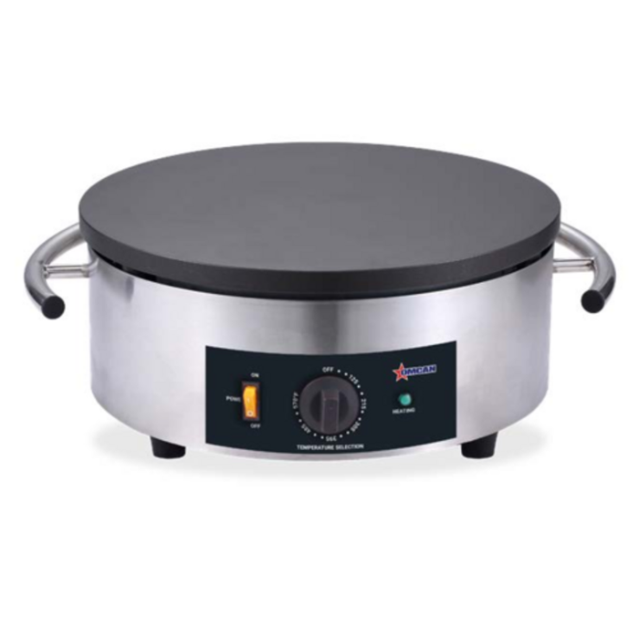 Omcan 47388 16-inch Electric Single Cast Iron Crepe Maker