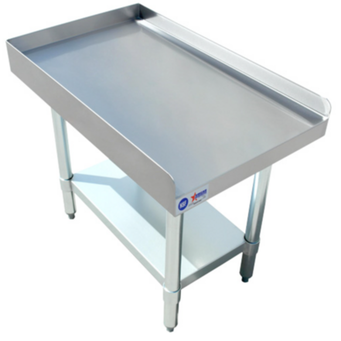 Omcan 47692 Stainless Steel Equipment Stand, 15"W x 30"D