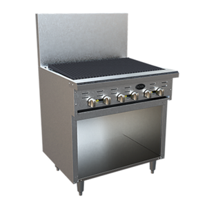 Royal RR-36RB-XB 36" Gas Restaurant Radiant Charbroiler Range